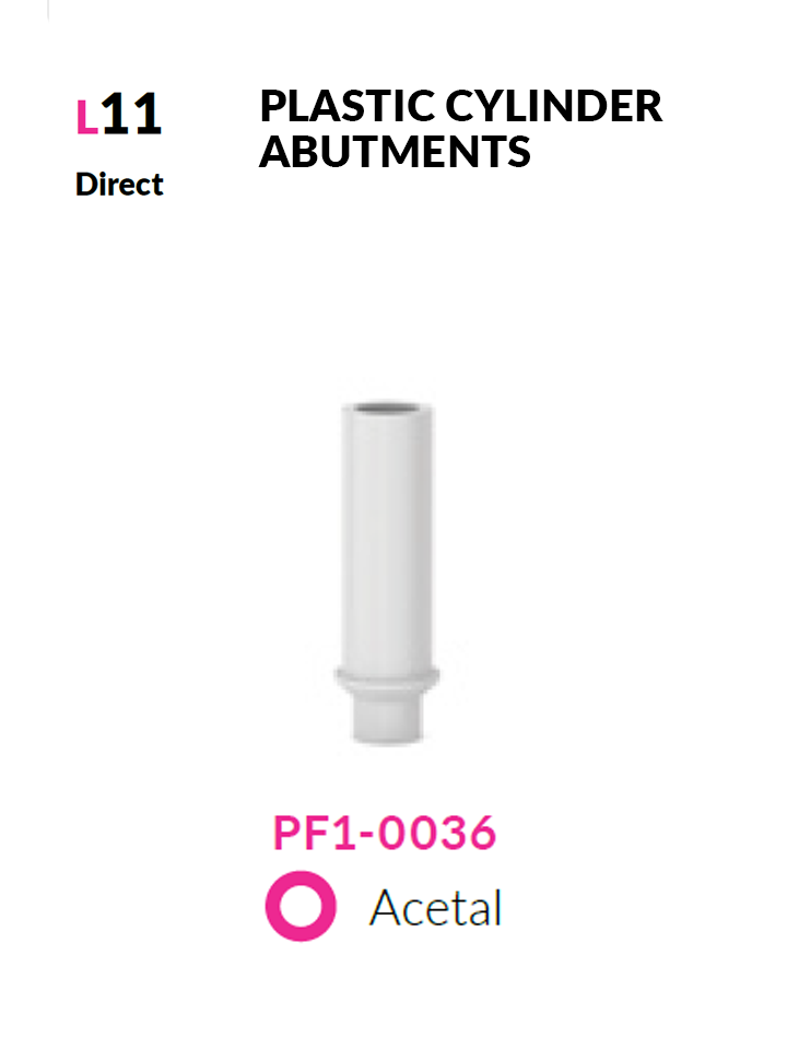 Cilindro in plastica calcinabile rotazionale | PF1-0036