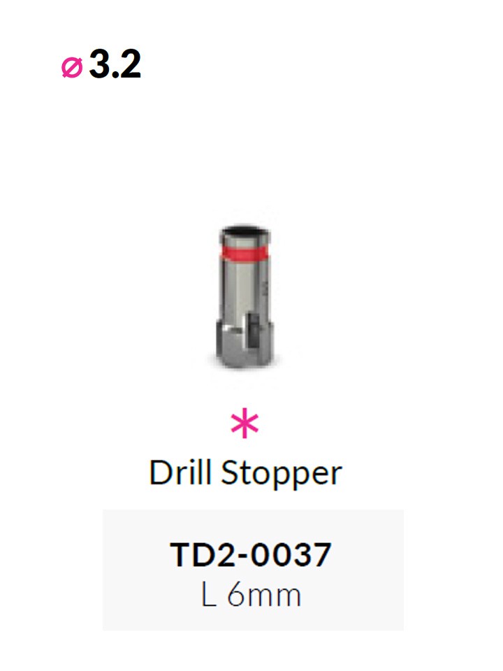 Stopper per fresa dia.3.2mm L6mm  | TD2-0037