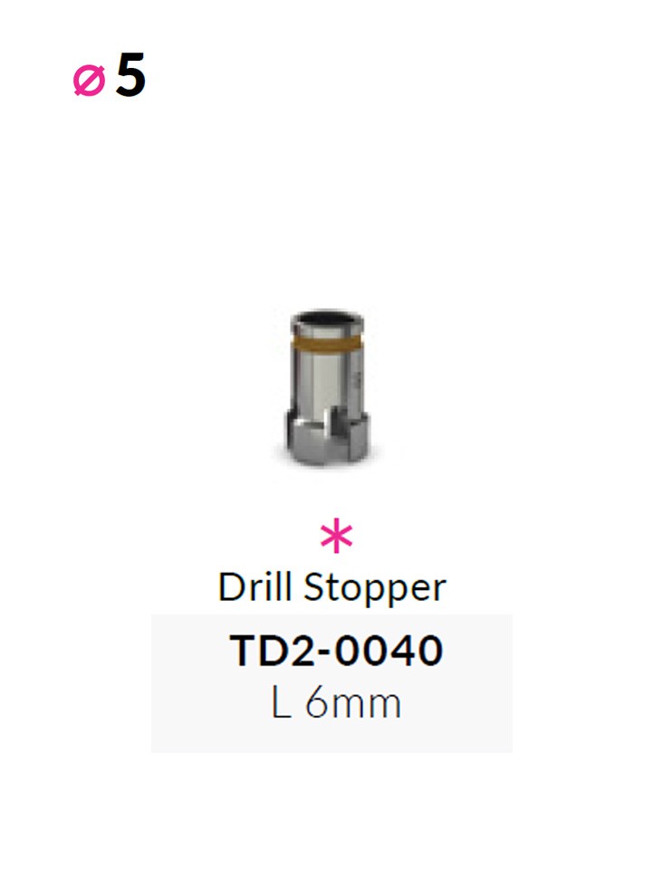 Stopper per fresa dia.5.0mm L6mm  | TD2-0040