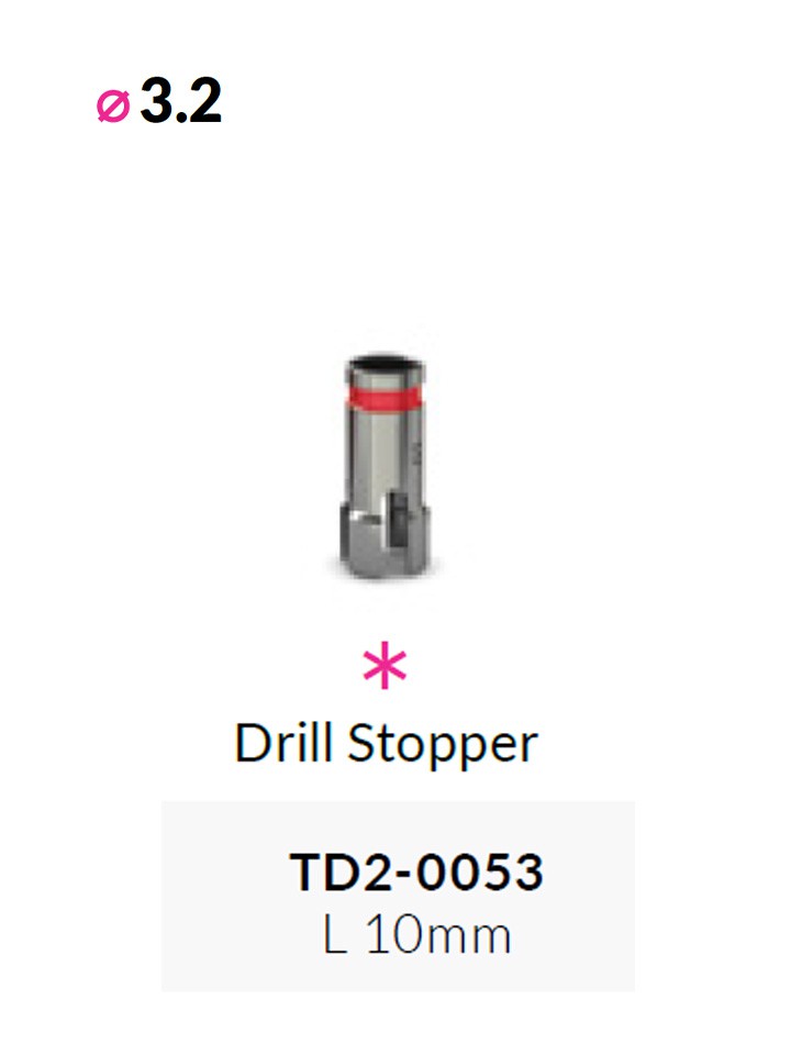 Stopper per fresa dia.3.2mm L10mm  | TD2-0053