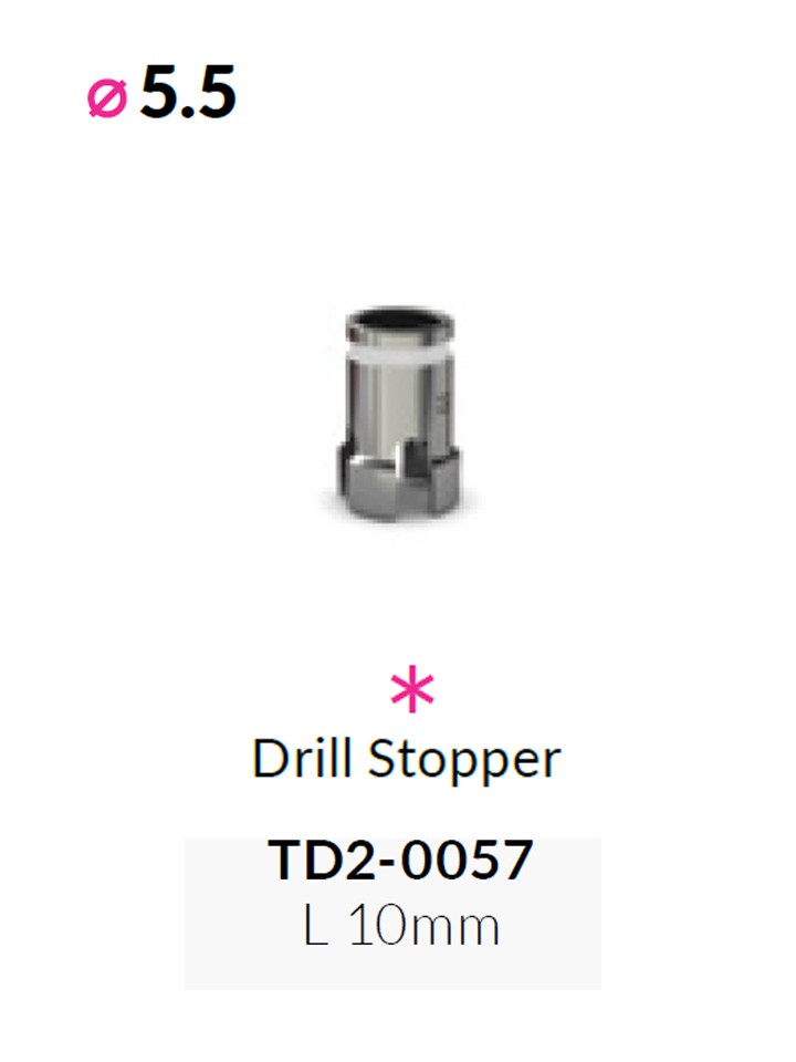 Stopper per fresa dia.5.5mm L10mm  | TD2-0057