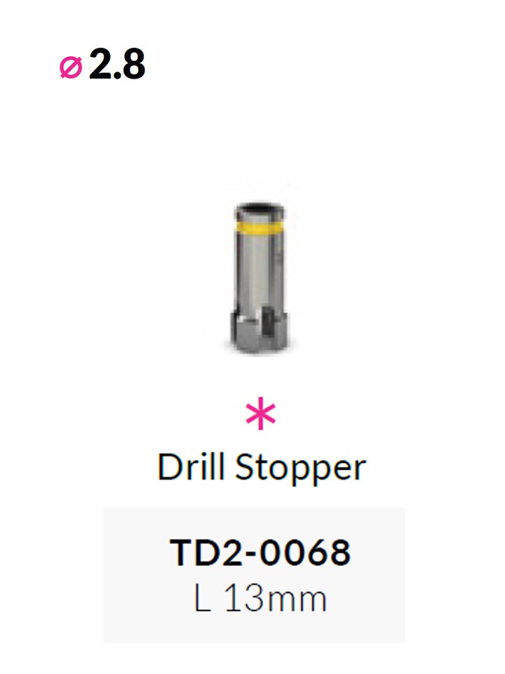 Stopper per fresa dia.2.8mm L13mm  |  TD2-0068