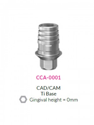 CAD/CAM base narrow | CCA-0001