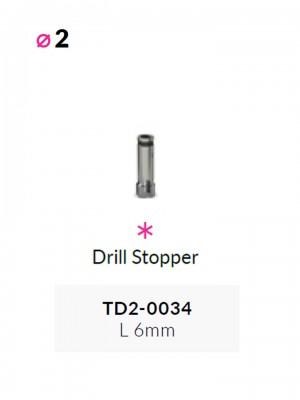 Stopper per fresa dia.2mm L6mm  | TD2-0034