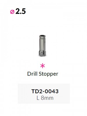 Stopper per fresa dia.2.5mm L8mm  | TD2-0043