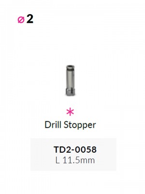 Stopper per fresa dia.2mm L11.5mm  | TD2-0058