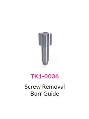 Screw Removal Burr Guide | TK1-0036